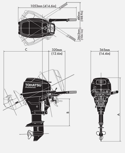 d05440db6b3537a13781daaa23d3df7e-1.jpg Лодочный мотор TOHATSU MFS 20E EPS 4х-тактный