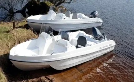 Стеклопластиковый катер SCANDIC Havet 430 PRO