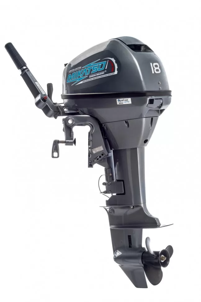Лодочный мотор Mikatsu M18FHS оформим как 9.9