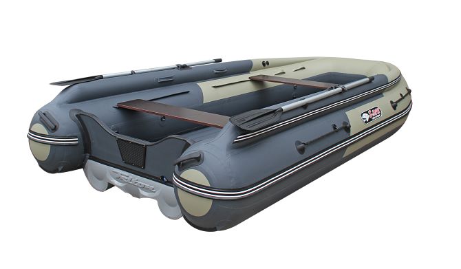Лодка Reef Triton 370 Fi S-Max с интегрированным фальшбортом