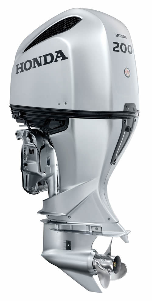 Honda_BF200_Right Лодочный мотор Honda BF200 DXCDU (с контрвращением)