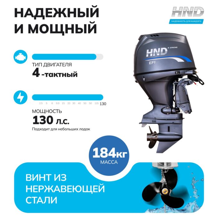 Лодочный мотор Honda HND OB130 FIERTX