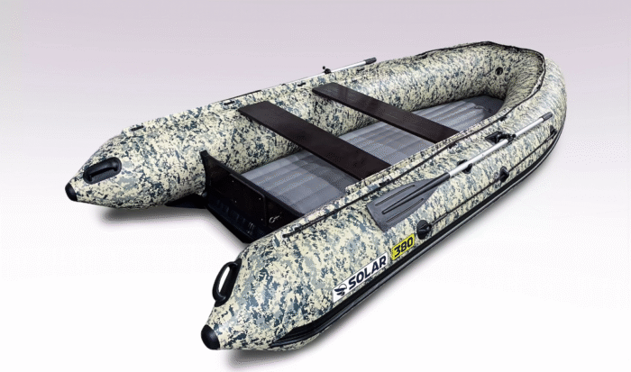 Лодка надувная моторная Solar-380 к (максима)